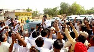 जयपुर से करौली जाते समय पायलट का शक्ति प्रदर्शन, महंगाई पर मोदी सरकार पर साधा निशाना