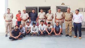 जयपुर में फैक्ट्रियों से तांबा, सिल्वर चोरी करने वाली गैंग का खुलासा, 7 लोग गिरफ्तार
