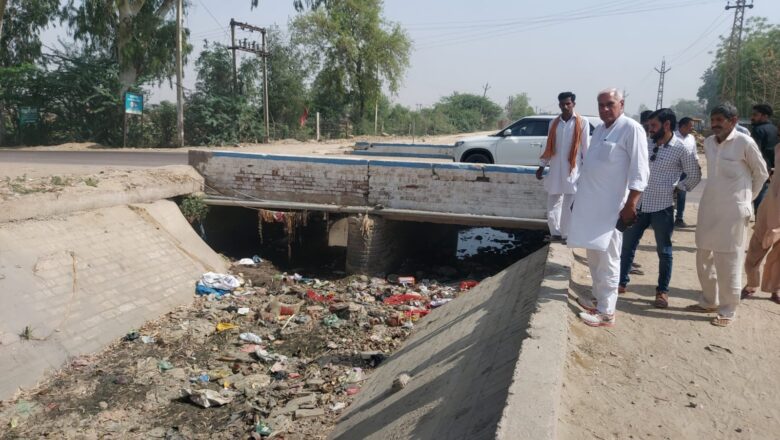 एसटीजी नहर पुल को ऊंचा उठाने व चौड़ाई बढ़ाने की मांग
