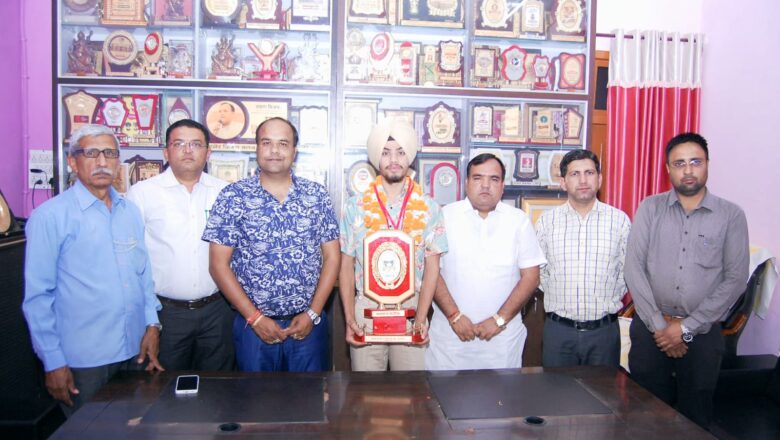 बलवंत सिंह ने वुशु चैम्पियनशिप में जीते दो गोल्ड मैडल