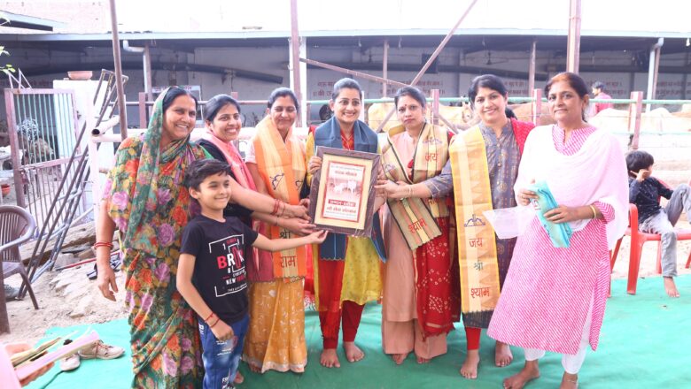 फाटक गोशाला में बंद गोवंश के लिए किया सहयोग