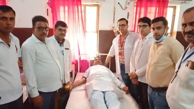 स्वास्थ्य मेले में 455 लोग चिकित्सा सुविधा से लाभान्वित