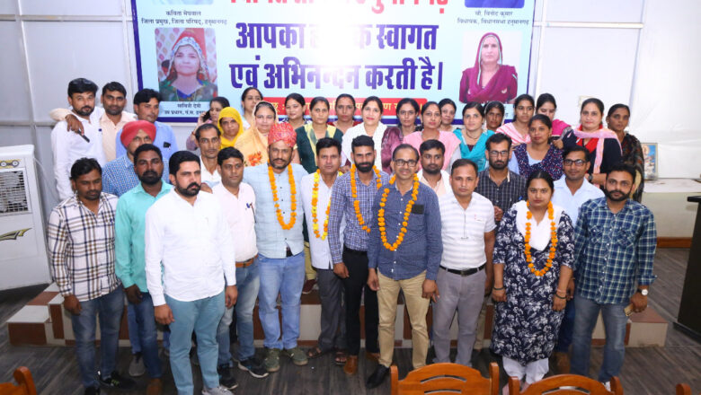 भवानी शंकर स्वामी ब्लॉक अध्यक्ष नियुक्त