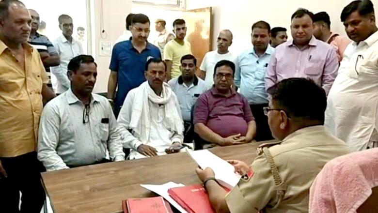 पीरखाना में चोरी, थाना प्रभारी से मिले नागरिक