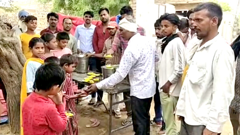 बारिश की कामना, लगाई छबील