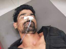 गश खाकर गिरने के बाद बेहोश हुआ युवक:दो दिन बाद भी नहीं हो पाई पहचान, पीबीएम अस्पताल बीकानेर में चल रहा है इलाज