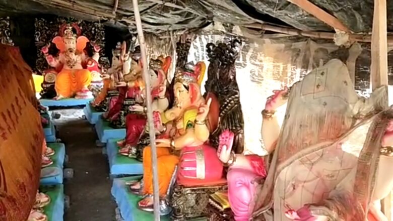 गणपति महोत्सव के लिए तैयार कर मूर्तियां