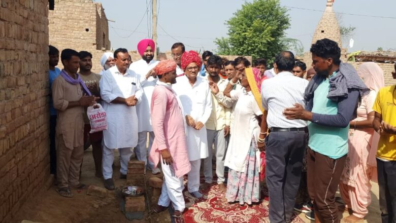 इंटरलॉकिंग सड़क का किया शिलान्यास
