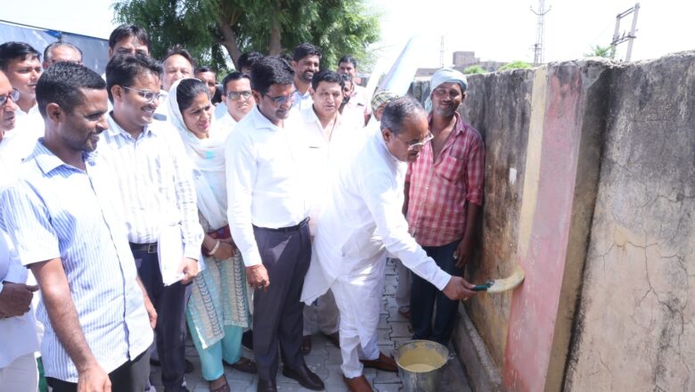 शहरी क्षेत्र के बेरोजगार व असहाय लोगों को मिलेगा 100 दिन का रोजगार : गोविन्द राम मेघवाल