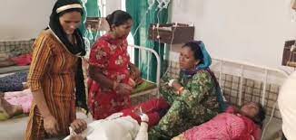 जहरीला पानी पीने से 8 बच्चों सहित 10 बीमार:गांव 7 बीडी में आए थे&nbsp;नरमा चुगने, गांव पांच बीडी के हैं रहने वाले