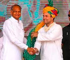 गहलोत कल राहुल गांधी संग सूरत-राजकोट में करेंगे जनसभाएं:चित्तौड़गढ़ में इंदिरा और राजीव गांधी मूर्ति का इनॉग्रेशन करेंगे,&nbsp;19 नर्सिंग कॉलेज भी खुलेंगे