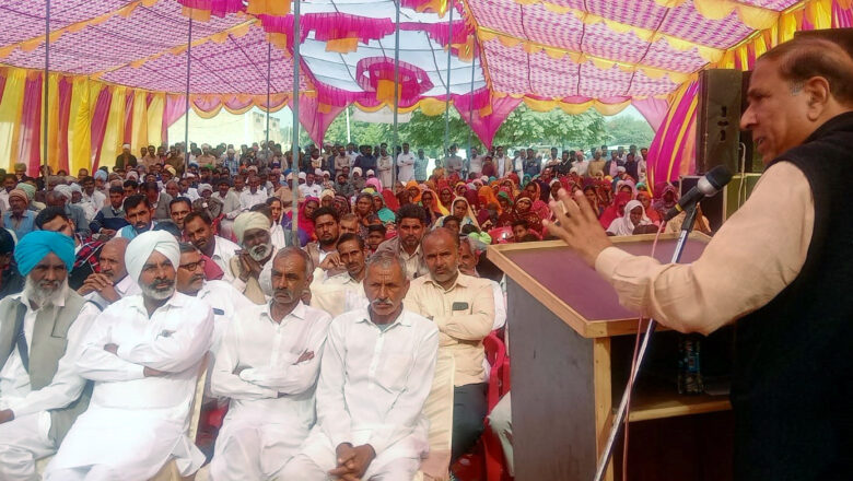 1.28 करोड़ रुपए से बनने वाली सड़क का शिलान्यास