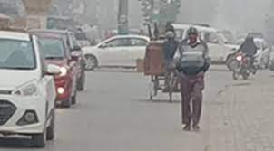 WD पास होने के बाद बढ़ी ठिठुरन:अल सुबह कोहरे के हालात, सूरज ने पूरे दिन नहीं दिए दर्शन