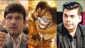 KRK ने करण जौहर पर दिया कॉन्ट्रोवर्शियल स्टेटमेंट:कहा- ब्रह्मास्त्र का कलेक्शन देख सुसाइड करने वाले थे करण, बैंकरप्सी का हो गए थे शिकार