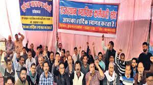 आठ दिनों से अदालत परिसर के गलियारे सूने:सामूहिक अवकाश पर न्यायिक कर्मी, 33 कोर्ट में 9625 मामलों की सुनवाई टली