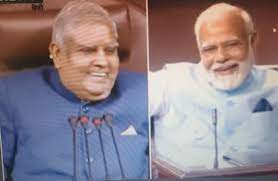 राज्यसभा में सभापति-नेता विपक्ष में नोकझोंक, मोदी हंसने लगे:खड़गे बोले- सभापति मशीन से नोट गिनने लगे, धनखड़ बोले- मुझ पर भी JPC बैठाओगे