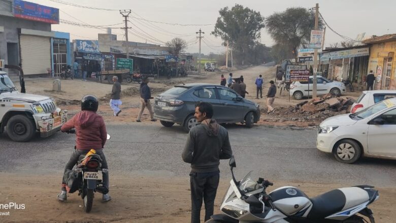 तिराहे पर नहीं सुरक्षा के पुख्ता इंतजाम