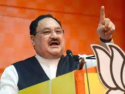 भरतपुर में गरजे जेपी नड्डा, बोले- गजेंद्र सिंह शेखावत ने जल जीवन मिशन में राजस्थान को सबसे ज्यादा पैसा, गहलोत सरकार ने लूट लिया