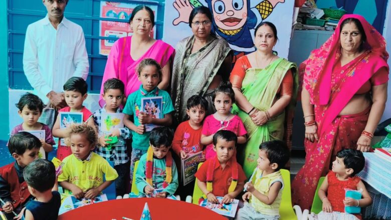 विजेता विद्यार्थियों को किया सम्मानित