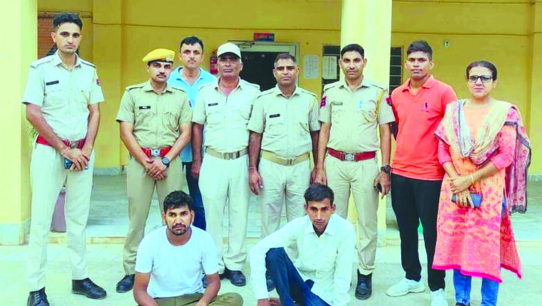 हत्या के प्रकरण में दो आरोपी गिरफ्तार
