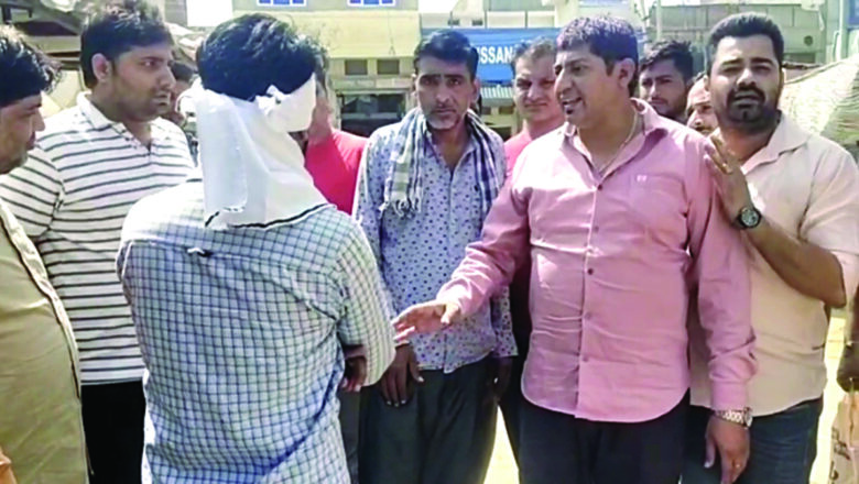 पानी निकासी की सुचारू व्यवस्था नहीं, दुकानदारों ने दर्ज करवाया विरोध