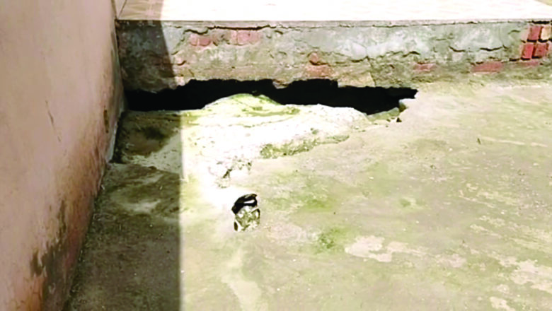 उप स्वास्थ्य केन्द्र भवन का हाल बेहाल