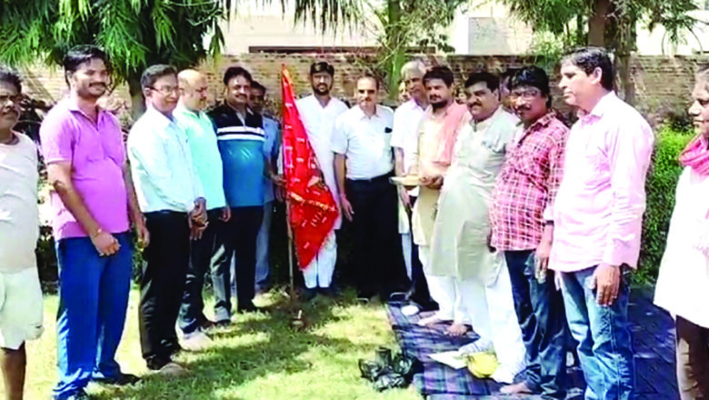 सात को मनाई जाएगी जन्माष्टमी, किया भूमि पूजन व ध्वजारोपण