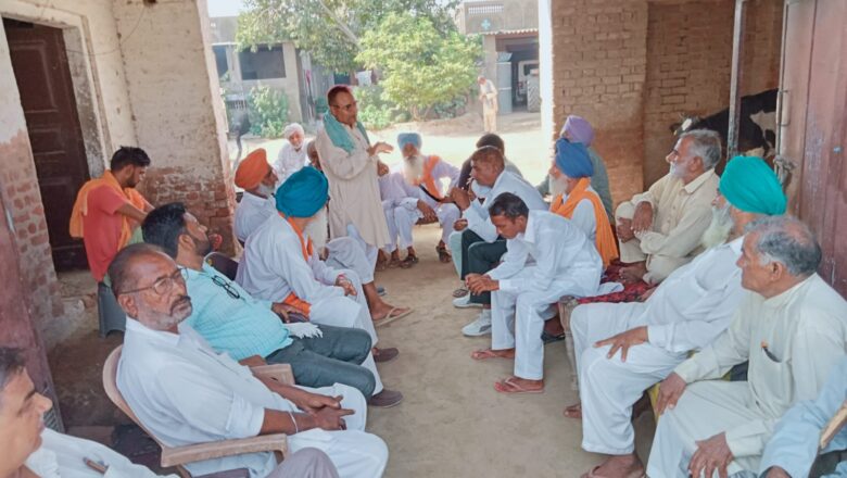 किसान जन जागृति यात्रा शुरू, 80 गांवों से गुजरेगी